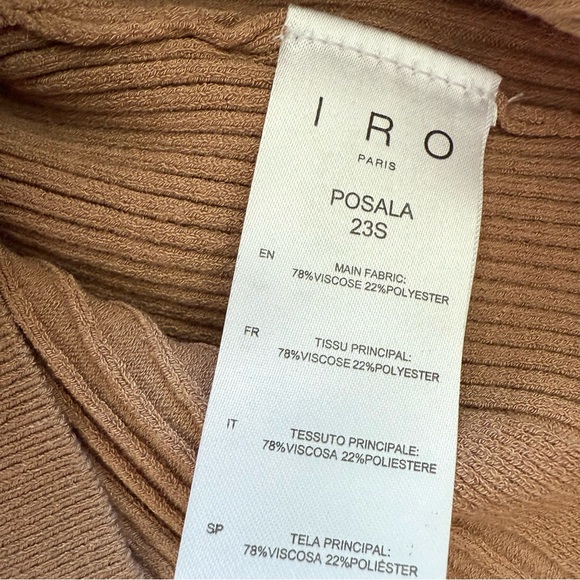 NWT!!! IRO Paris women tank top size L Retail 195$ - Picture 7 of 7